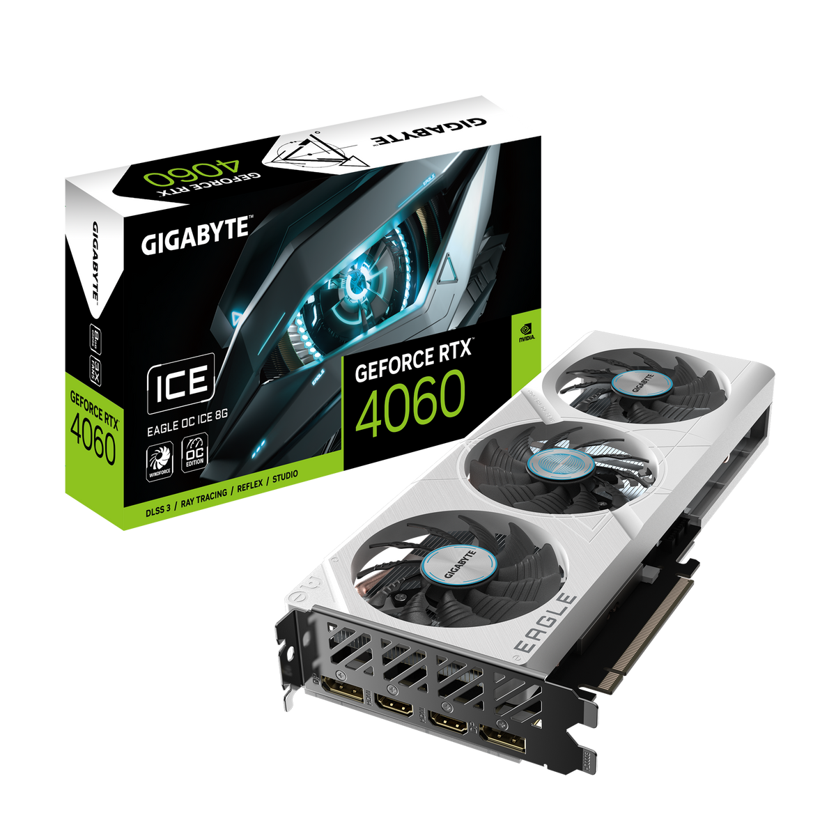 GIGABYTE RTX 4060 EAGLE OC ICE 8G