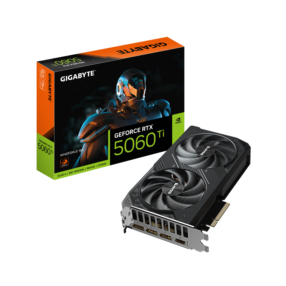 Gigabyte GeForce RTX 5060 Ti WINDFORCE 16G
