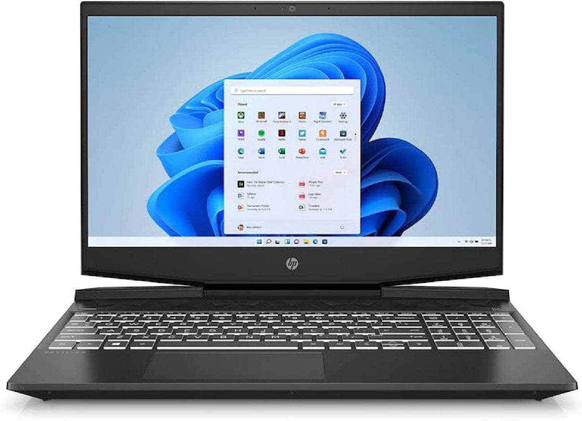 HP Pavilion Gaming Laptop 15 - 11th Intel Core i5-11300H, 8GB RAM, 1TB HDD + 256GB SSD, NVIDIA GeForce GTX 1650 4GB GDDR6 Graphics, 15.6" FHD (1920 x 1080) IPS 144 Hz - black