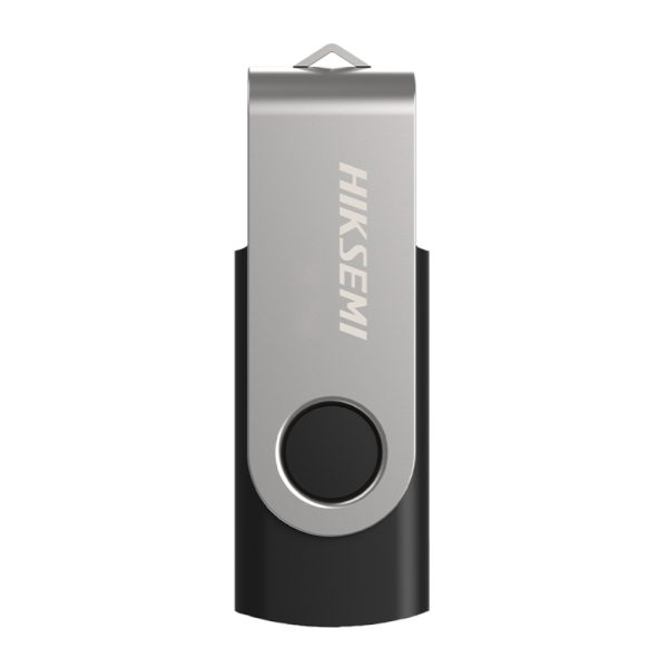HIKSEMI 8GB USB 2.0 Rotary Pendrive Silver/Black