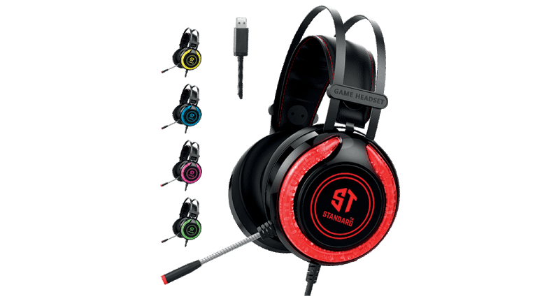 سماعة رأس للألعاب ST Standard gm-06 بمنفذ USB