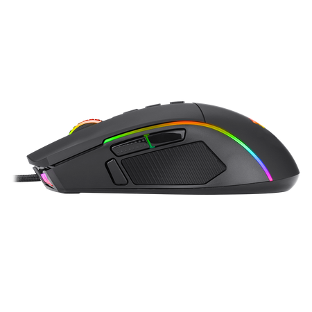 Redragon M812 PLANK 16,000 DPI Gaming Mouse - Black