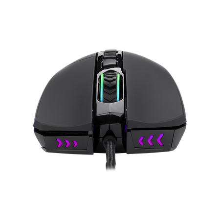 Redragon M812 PLANK 16,000 DPI Gaming Mouse - Black