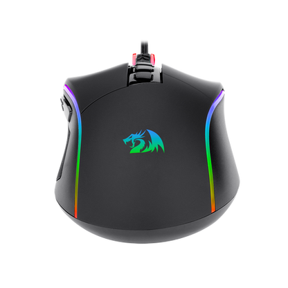 Redragon M812 PLANK 16,000 DPI Gaming Mouse - Black
