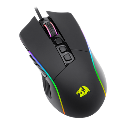 Redragon M812 PLANK 16,000 DPI Gaming Mouse - Black