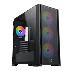 Xigmatek Master X Gaming MID Tower Case 4 مراوح RGB + 600 واط 80+ 