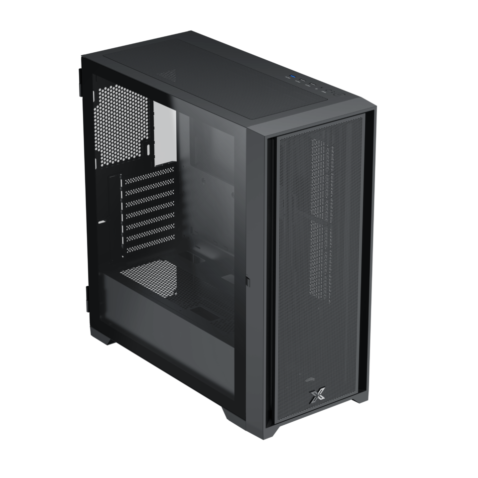 Xigmatek Master X Gaming MID Tower Case 4 مراوح RGB + 600 واط 80+ 