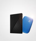 W.D 4TB My Passport Portable External Hard Drive, Black