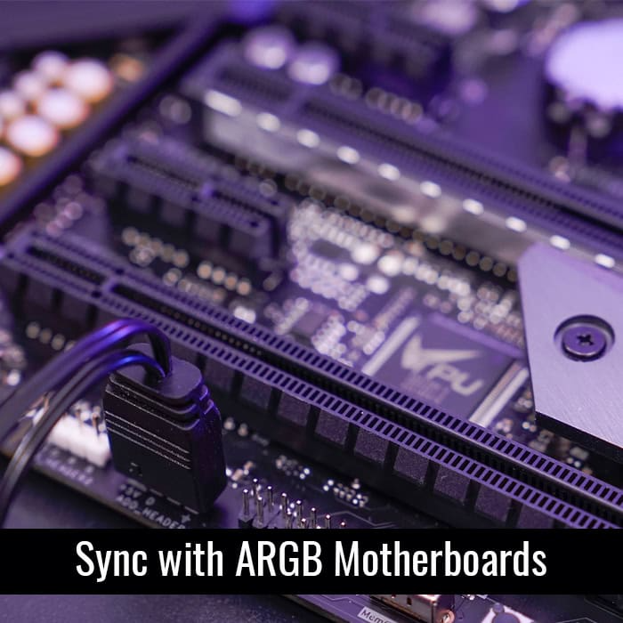 Aerocool Phantom M-3 Reverse White 120mm PWM fan-ARGB