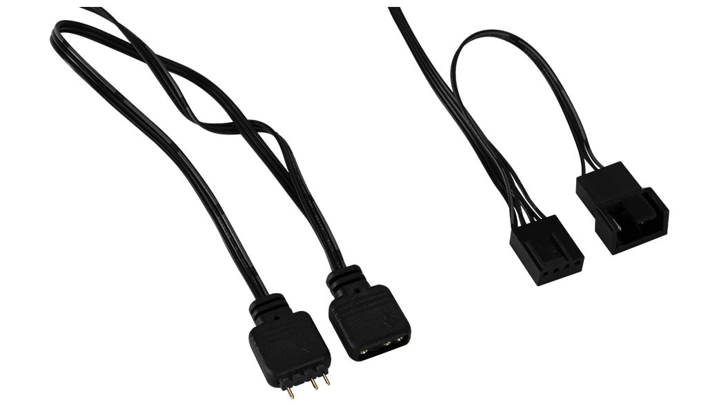 Aerocool Phantom M-3 Black 120mm PWM fan-ARGB design-Compatible with Addressable RGB motherboards-16.8 million colors