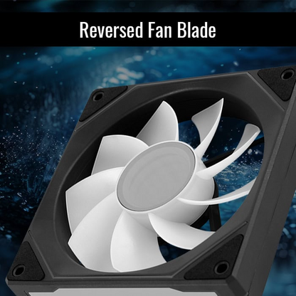 Aerocool Phantom M-3 Reverse Black 120mm PWM fan-ARGB design