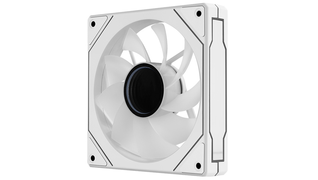 Aerocool Phantom M-3 Reverse White 120mm PWM fan-ARGB