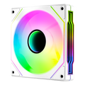 Aerocool Phantom M-3 White 120mm PWM fan-ARGB design