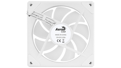 Aerocool Phantom M-3 White 120mm PWM fan-ARGB design