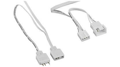 Aerocool Phantom M-3 White 120mm PWM fan-ARGB design