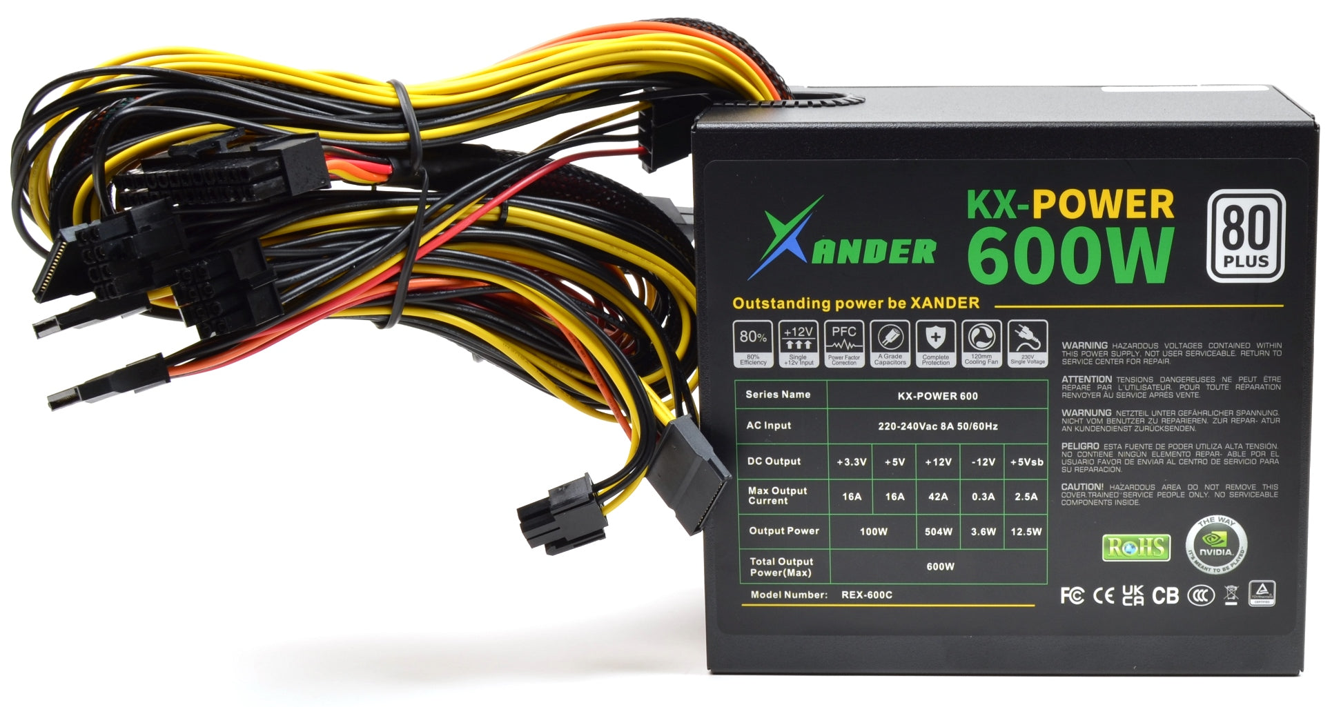 Power Supply 600w XANDER