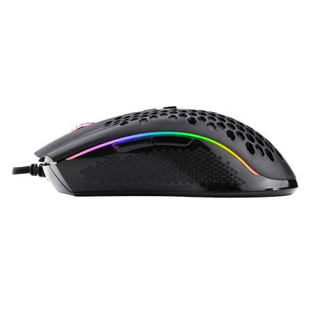 Redragon M808 Storm Lightweight RGB Gaming Mouse, 85g Ultralight Honeycomb Shell