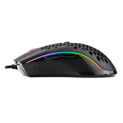 Redragon M808 Storm Lightweight RGB Gaming Mouse, 85g Ultralight Honeycomb Shell