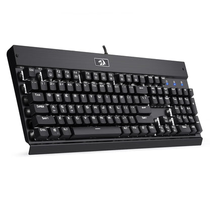 Redragon KG010-KN Gaming Mechanical Keyboard – Brown Switch – White Led -Black