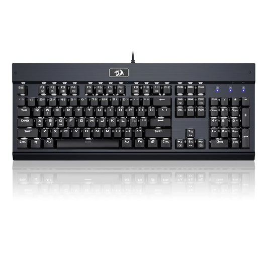 Redragon KG010-KN Gaming Mechanical Keyboard – Brown Switch – White Led -Black