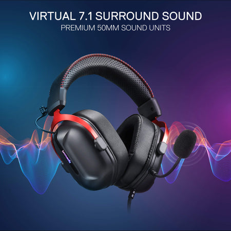 Redragon CYBILL H312 Wired 7.1 Surround Sound RGB USB Gaming Headset