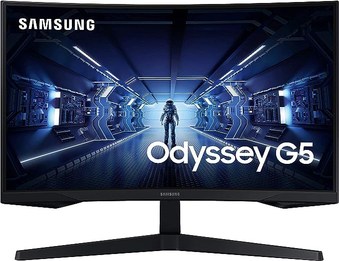 SAMSUNG 27" Odyssey G5 2K (QHD) 1ms 144Hz Gaming Monitor