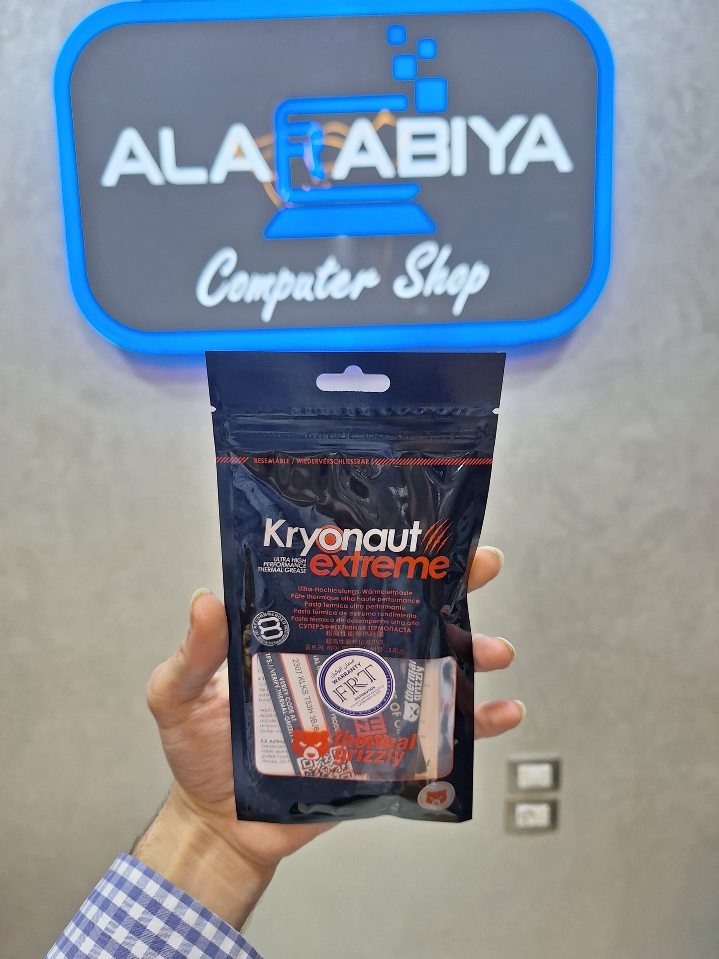 Thermal Grizzly kryonaut extreme 2g thermal paste