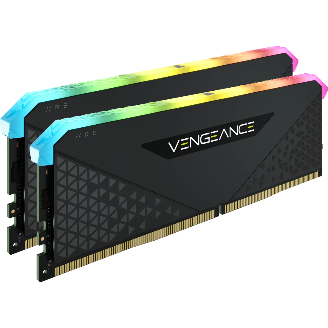 مجموعة ذاكرة Corsair VENGEANCE RGB RS سعة 16 جيجابايت (2 × 8 جيجابايت) DDR4 DRAM بسرعة 3200 ميجاهرتز C16 