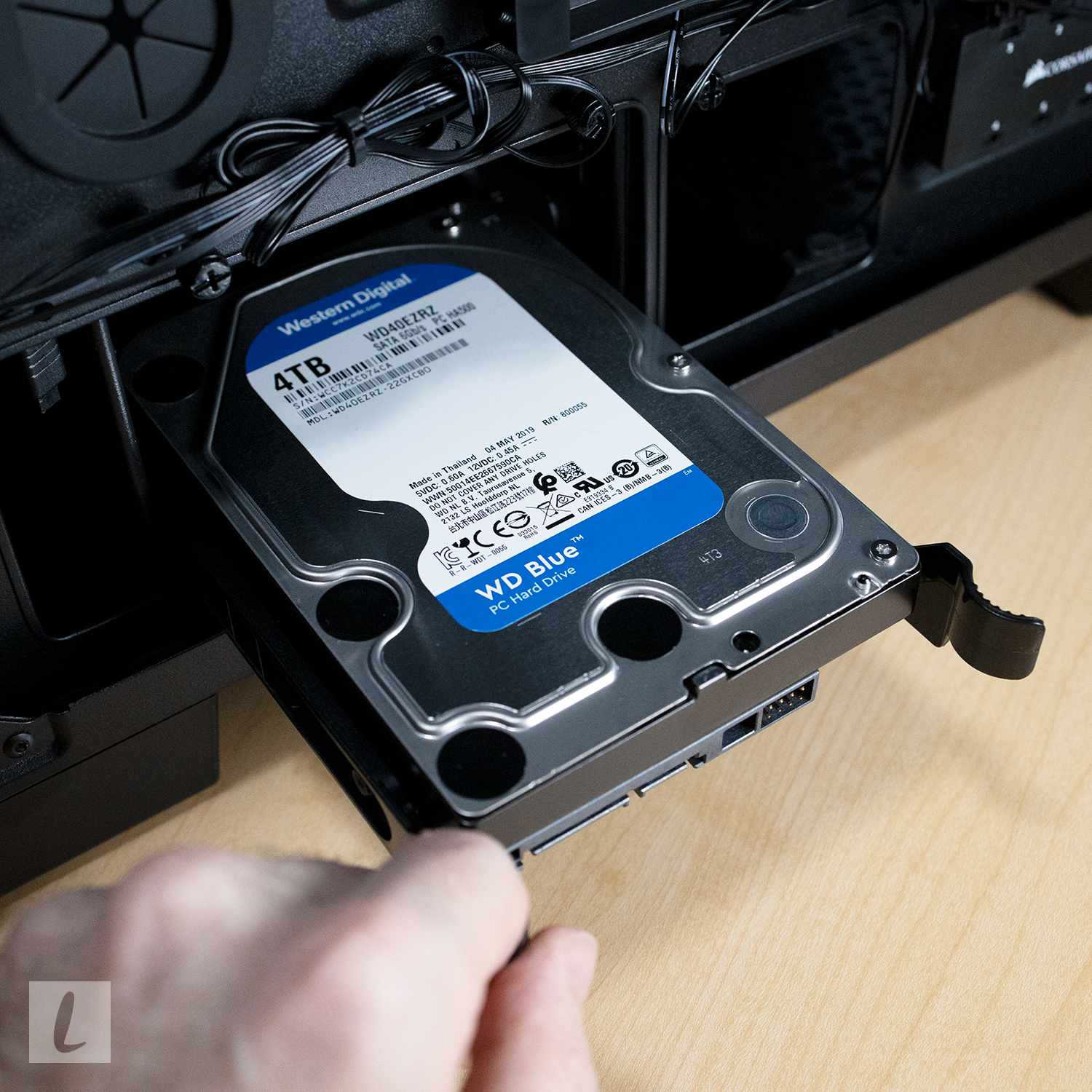 WD Blue 4TB PC Hard Drive - 5400 RPM Class SATA 6 Gb.s