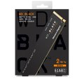 WD Black SN770 NVMe SSD packaging on a white background