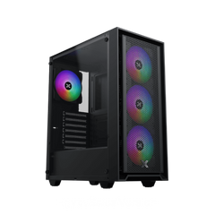 Xigmatek Master X Gaming MID Tower Case 4 مراوح RGB + 600 واط 80+ 