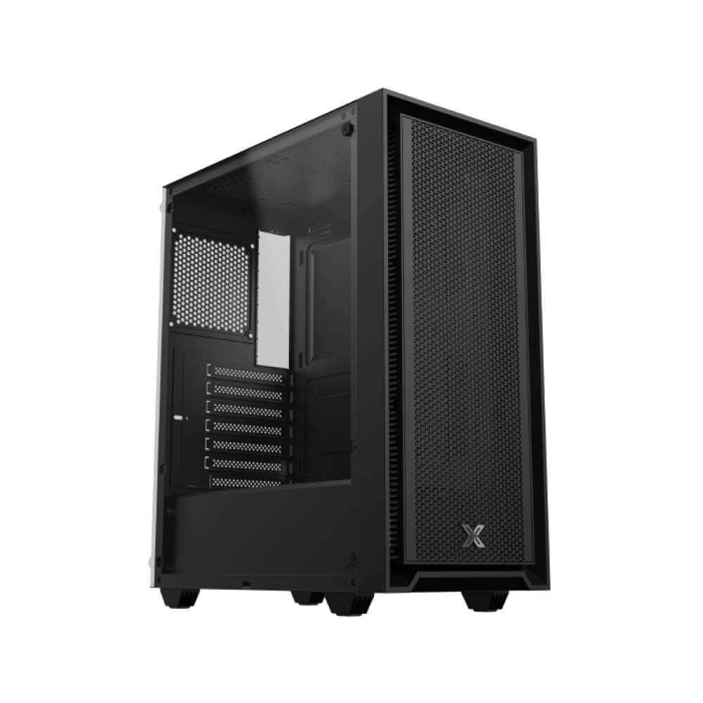 Xigmatek Master X Gaming MID Tower Case 4 مراوح RGB + 600 واط 80+ 