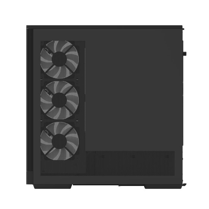 Aerocool P500A Black 4 Argb Fans Mid Tower Case tempered glass