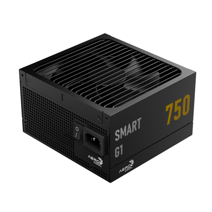 Aerocool SMART G1 750W 80+GOLD ATX 3.1 Gen 5.1 Non Modular POWER SUPPLY