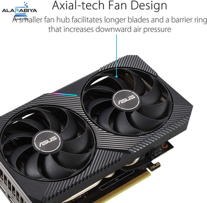 ASUS Dual RTX 3050 OC Edition 8GB GDDR6