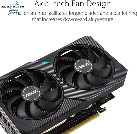 ASUS Dual RTX 3050 OC Edition 8GB GDDR6