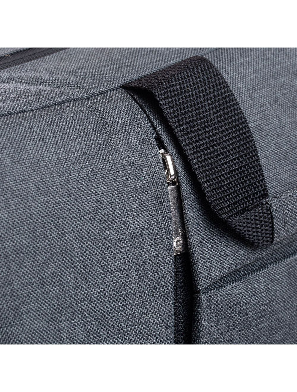 حقيبة كتف E-train BG11A للكمبيوتر المحمول حتى 15.6 بوصة - رمادية