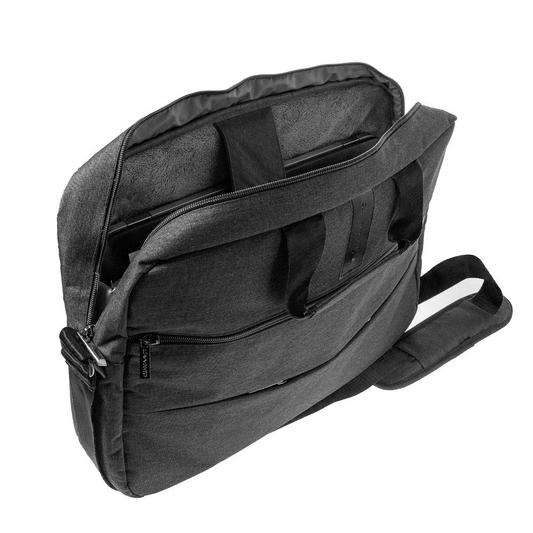 L'AVVENTO (BG63B) Office Laptop Shoulder Bag fit up to 15.6” - Black