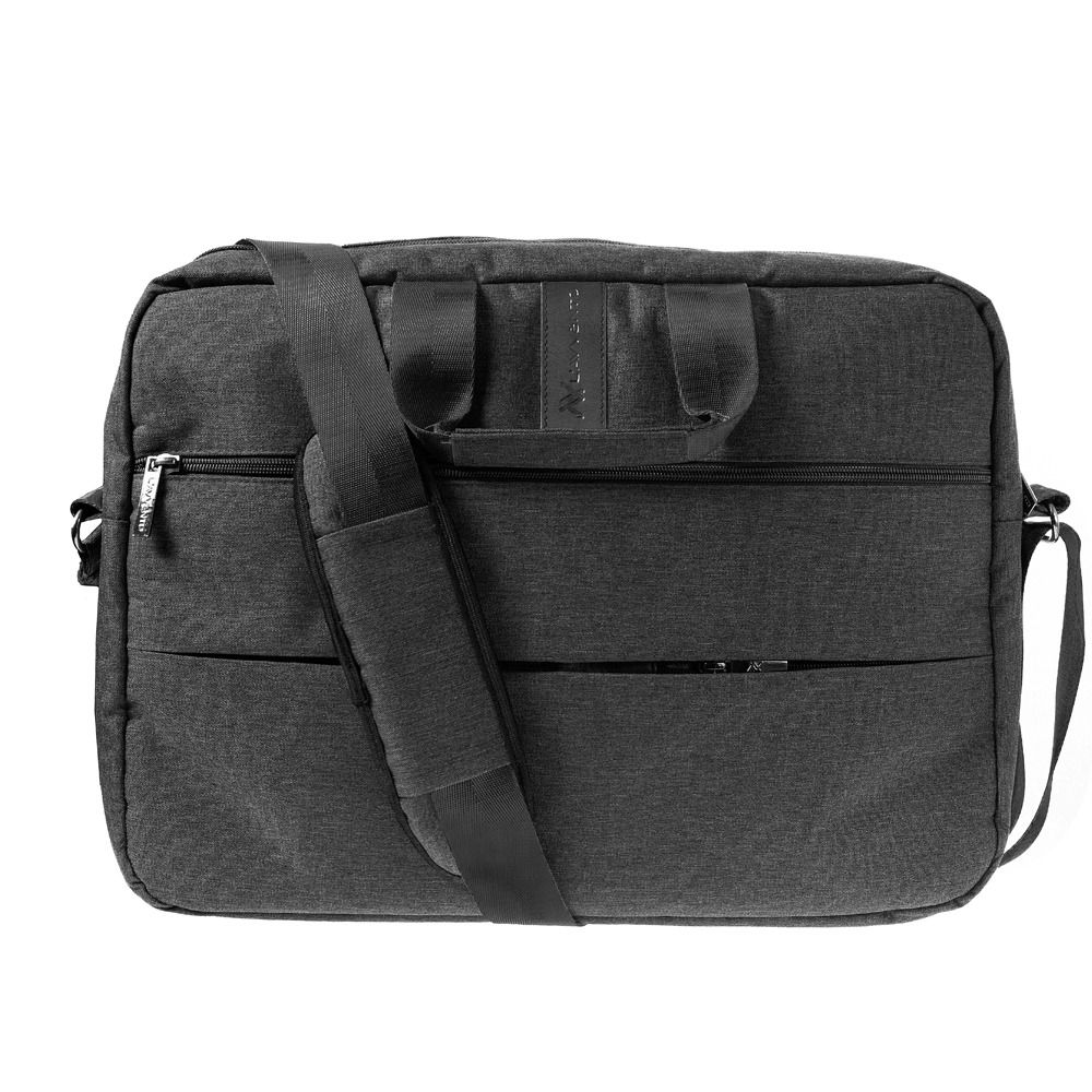 L'AVVENTO (BG63B) Office Laptop Shoulder Bag fit up to 15.6” - Black