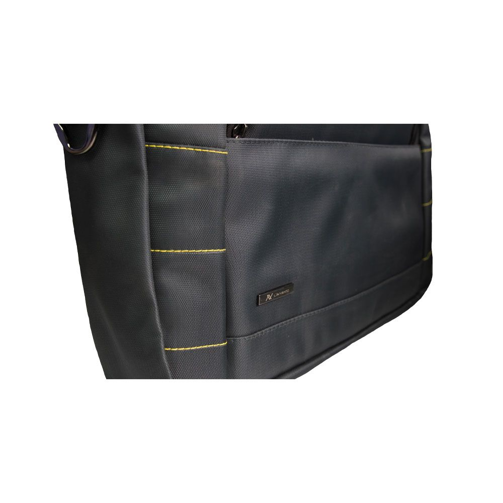 L'avvento BG686 Laptop Shoulder Bag 15.6", made of High Quality Nylon - Gray