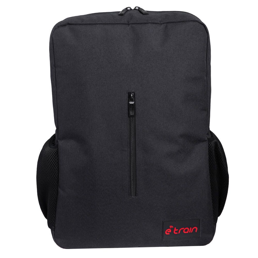 E-train (BG90B) Backpack Bag Fit Up to 15.6" - Black