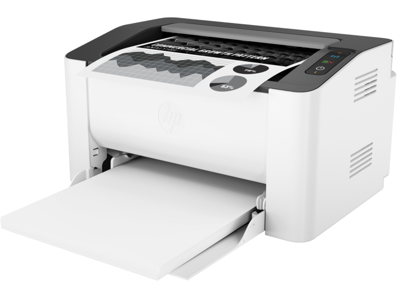HP 107w  wifi Printer , White