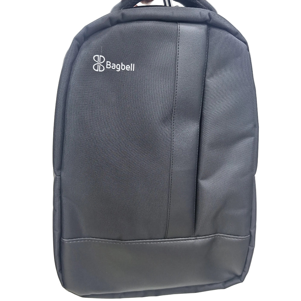 Bagbell 2025 Laptop Backpack Made by High Quality Material 2x Zipper fits up to 15.6 inch- black