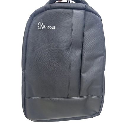Bagbell 2025 Laptop Backpack Made by High Quality Material 2x Zipper fits up to 15.6 inch- black