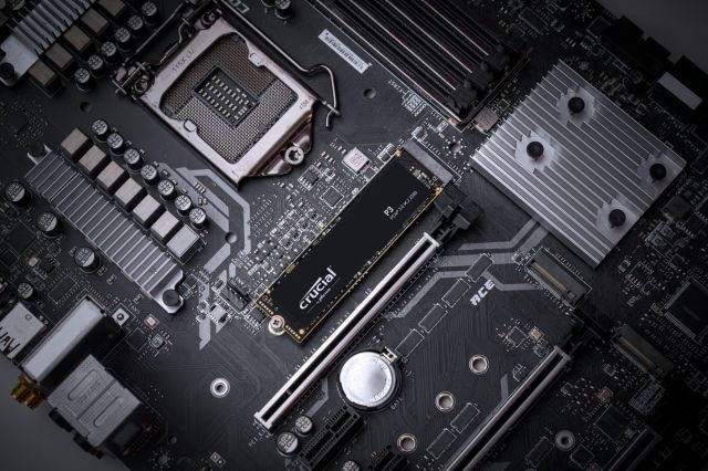 Crucial P3 500GB PCIe M.2 2280 SSD