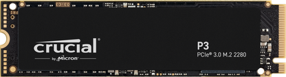 Crucial P3 500GB PCIe M.2 2280 SSD