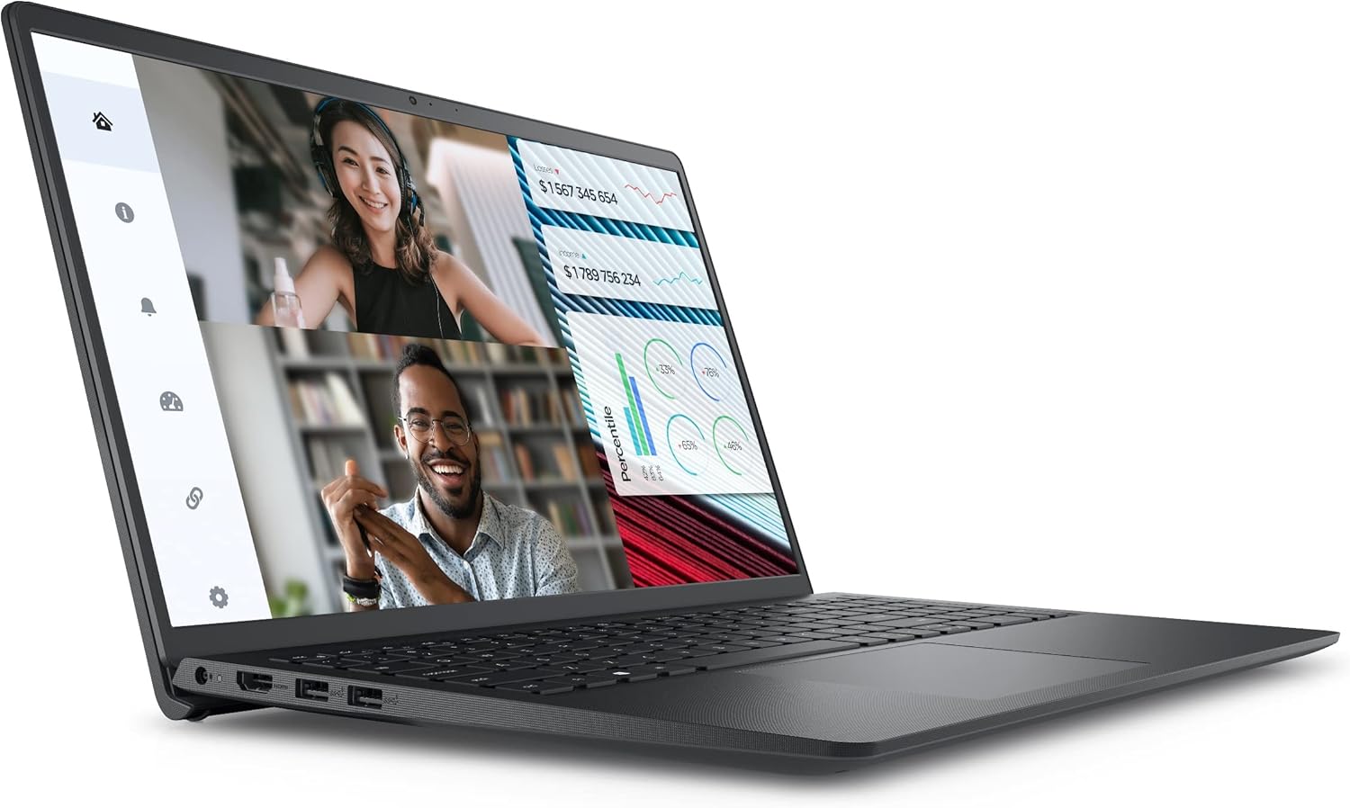 DELL Vostro Intel Core i7 1255U Ram 8GB DDR4 512GB M.2 Monitor 15.6 Inch FHD - ALARABIYA COMPUTER