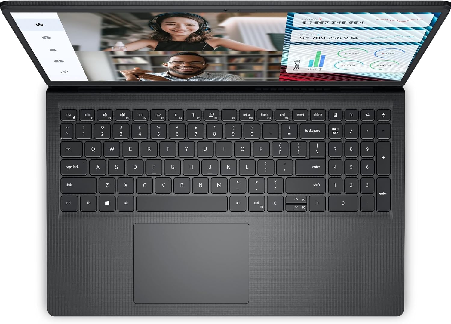 DELL Vostro Intel Core i7 1255U Ram 8GB DDR4 512GB M.2 Monitor 15.6 Inch FHD - ALARABIYA COMPUTER