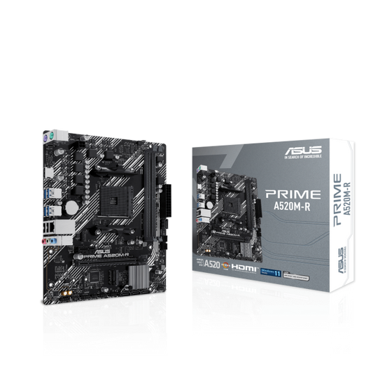 ASUS Prime A520M-R AM4 Micro ATX Motherboard