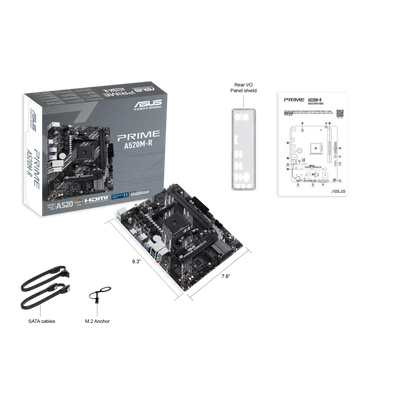 ASUS Prime A520M-R AM4 Micro ATX Motherboard
